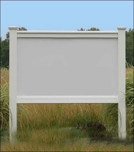 Rental store for VINYL PVC WHITE SIGN POST KIT in Birmingham AL