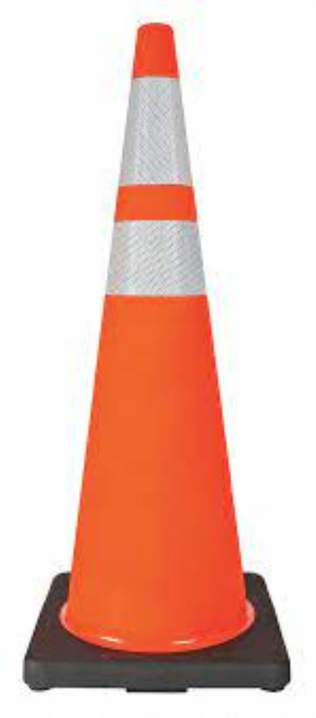 Rental store for 36  ORANGE REFLECTIVE TRAFFIC CONE in Birmingham AL